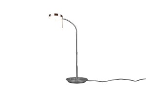 MONZA 523310107 lampa biurkowa nikiel mat LED 12W CCT ściemnianie dotykowe