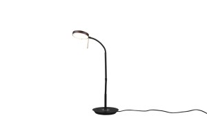 MONZA 523310132 lampa biurkowa czarna LED 12W CCT ściemnianie dotykowe