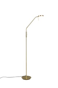 MONZA 423310108 lampa stojąca złoty mat LED 12W CCT ściemnianie dotykowe