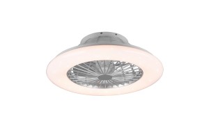STRALSUND lampa wentylator LED 9W RGB 30W CCT tytanowy + pilot