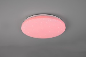 KIRA plafon LED 18W CCT RGB sterowanie pilotem