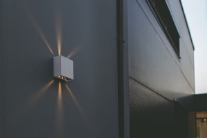 GEMINI BEAMS 5104003032 kinkiet zewnętrzny dekoracyjny LED 10W 3000K IP54 biały