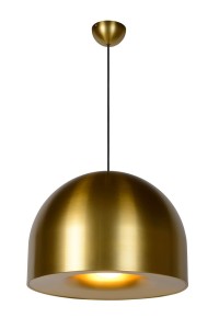 AKRON lampa duża złota misa wisząca fi 50cm 1xE27
