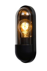 CAPSULE kinkiet zewnętrzny czarny E27
