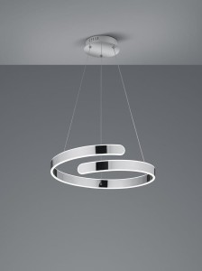 PARMA nowoczesna lampa wisząca LED 37W 4000K chrom
