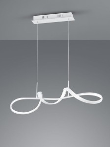 PERUGIA nowoczesna lampa wisząca LED 37W 4000K biała DIM
