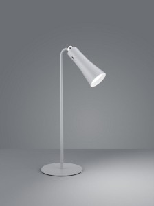 MAXI lampa biurkowa lub na klips szara LED 2W DIM ładowana