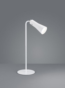 MAXI lampa biurkowa lub na klips biała LED 2W DIM ładowana