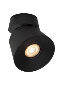 TRIGONO spotlight czarny 1xGU10 regulowany łamany kształt stożkowy