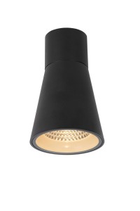 DERBY oprawa sufitowa zewnętrzna LED 9W 2700K czarny