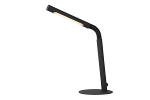 GILLY lampa biurkowa LED 3W 2700K przenośna czarna 10 godzin świecenia na jednym naładowaniu ściemniacz dotykowy