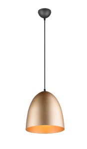 TILDA lampa wisząca fi 25cm mosiądz 1xE27