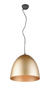 TILDA lampa wisząca fi 40cm mosiądz 1xE27