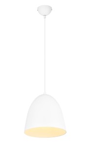 TILDA lampa wisząca fi 25cm biała 1xE27