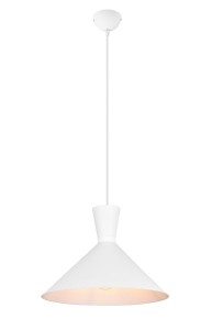 ENZO R30781931 lampa wisząca fi 38cm biała 1xE27