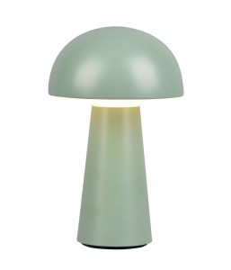 LENNON lampa pistacjowy grzyb LED 2W IP44 przenośna port USB-C ściemnianie dotykowe