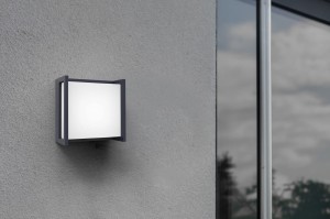 QUBO 5195404118 lampa elewacyjna LED 9,5W 4000K IP54 ciemny szary