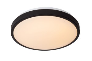 DASHER plafon czarny IP44 LED 18W z czujnikiem ruchu fi 35cm