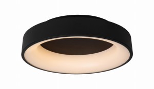 MIRAGE plafon LED 33W 2700K czarny fi 45cm możliwość ściemniania