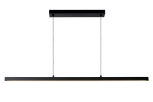 SIGMA LED 30W lampa wisząca nad stół biurko nowoczesna czarna z wbudowanym ściemniaczem