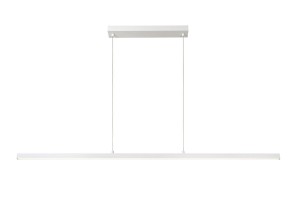 SIGMA LED 36W lampa wisząca nad stół biurko nowoczesna biała z wbudowanym ściemniaczem