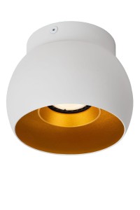 TORBEN lampa sufitowa biało-złota 1xGU10