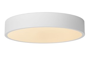 UNAR płaski biały plafon LED 18W 2700K fi 30cm 3 StepDim