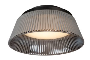 VIXI plafon LED 18W klosz szkło dymione fi 35cm możliwość ściemniania