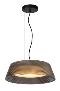 VIXI zwis LED 22,6W klosz szkło dymione fi 45cm możliwość ściemniania