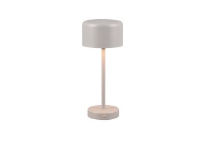 JEFF R59151177 mobilna lampa stołowa LED 1,5W 3000K ciemnoszary ładowanie USB-C