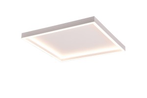 ROTONDA plafon LED 20W kwadratowy biały 35cm rozproszenie światła od wewnątrz