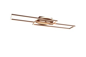 TWISTER kawowa lampa sufitowa przekręcana LED 30W 2700-6500K pilot