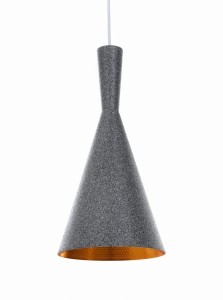 FOGGI 12A lampa wisząca loft granit klosz stożek E27