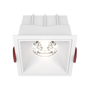 Downlight ALFA LED 15W 4000K DIM biały kwadratowy wpuszczany możliwość ściemniania