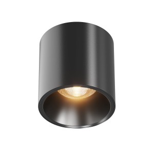 ALFA LED 12W 3000K tuba natynkowa czarna