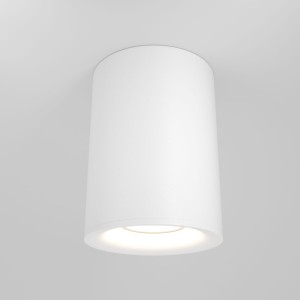 SLIM tuba natynkowa biała fi 8,5cm 1xGU10