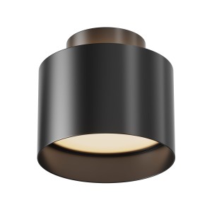 PLANET LED 12W 3000K oprawa sufitowa czarna