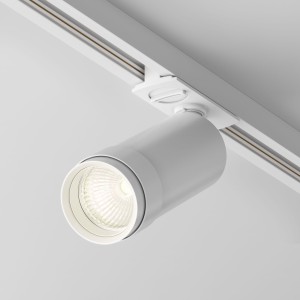 UNITY Focus Zoom LED 12W 3000K 15-50 st DIM spot biały do szyny 1-fazowej regulowany możliwość ściemniania