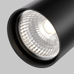 UNITY Vuoro LED 6W 24 st 4000K spot czarny do szyny 1-fazowej regulowany
