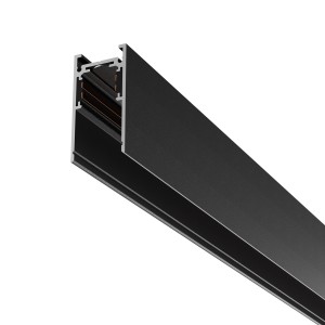 EXILITY szyna magnetyczna slim 2m czarna natynkowa 26mm