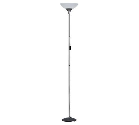DEZWO R4302-87 lampa podłogowa tytanowa 1xE27 