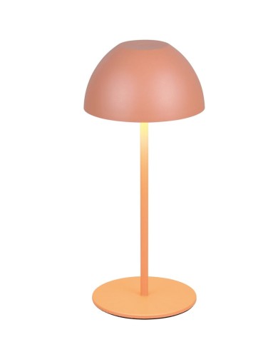 ORTIZ R55601140 mobilna lampa stołowa morelowa IP44 LED 2W ładowana USB-C 