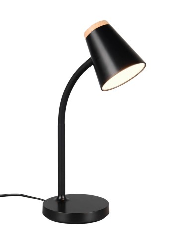 PONGO R55831102 lampa biurkowa czarna LED 4,5W 3000K
