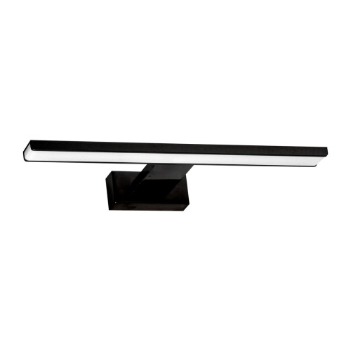 SHINE kinkiet łazienkowy LED 7W IP44 czarny 30cm