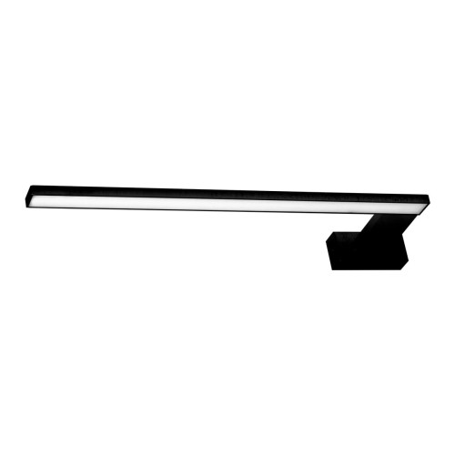 SHINE kinkiet łazienkowy LED 11W IP44 czarny 45cm boczny lewy