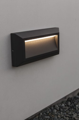 HELENA 5191602118 lampa elewacyjna antracyt LED 10W IP54 do podświetlania chodników schodów