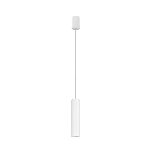 EYE M lampa wisząca 1xGU10 biała rurka 25cm