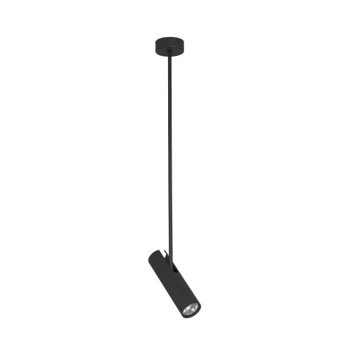 EYE SUPER B lampa sufitowa długa 76cm czarna regulowana 1xGU10