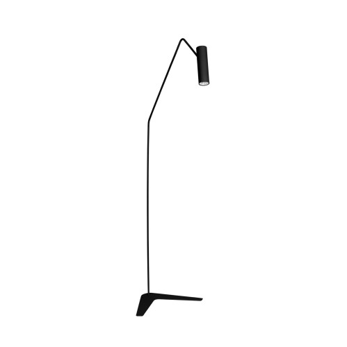 EYE SUPER lampa podłogowa regulowana GU10 czarna