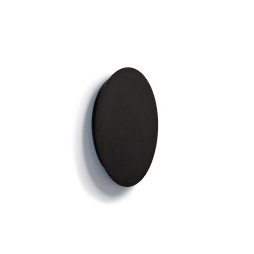 RING LED S kinkiet 7W 3000K czarny